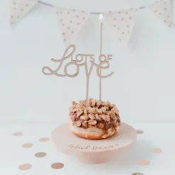 Eulenschnitt Kuchenspieß Lots of Love