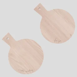 Eulenschnitt Mini-Schneidebretter Little something 2er-Set