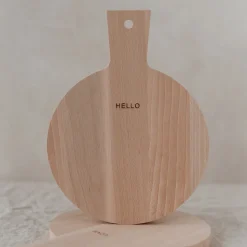 Eulenschnitt Mini-Schneidebretter Hello & Love Buche 2er-Set