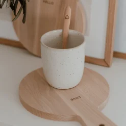 Eulenschnitt Mini-Schneidebretter Hello & Love Buche 2er-Set