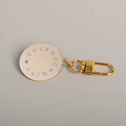 Eulenschnitt Schlüsselanhänger Do nothing club schwarz