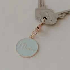 Eulenschnitt Schlüsselanhänger Moin