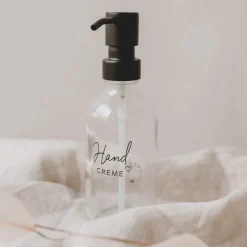 Eulenschnitt Seifenspender Handcreme Klarglas 250 ml