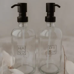 Eulenschnitt Seifenspender Dish Klarglas 500 ml