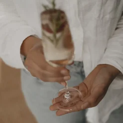 Eulenschnitt Sektglas Auf das Leben