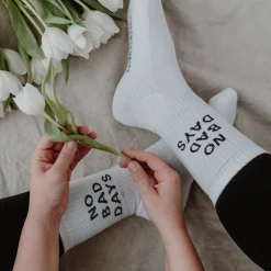 Eulenschnitt Socken No bad days Größe 35-38