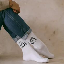 Eulenschnitt Socken No bad days Größe 43-46