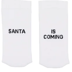 Eulenschnitt Socken weiß Santa 35-38