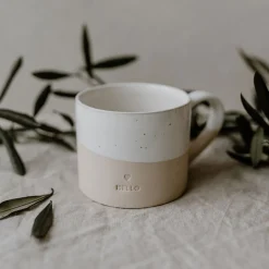 Eulenschnitt Tasse Hello