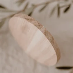 Eulenschnitt Untersetzer aus Eiche Tea Lover