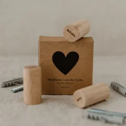 Eulenschnitt Wandhaken Familie 3er Set