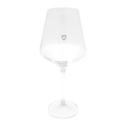 Eulenschnitt Weinglas Herz 490 ml