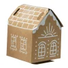 Geschenkverpackung Lebkuchenhaus 4er-Set