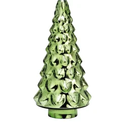 Glastanne Winter grün