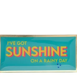 Glasteller Sunshine türkis groß