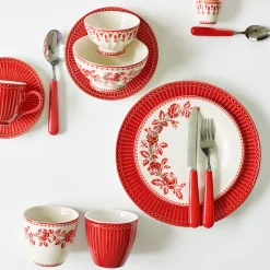 Greengate Dessertteller Alice rot