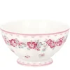 Greengate French Bowl Elba weiß groß