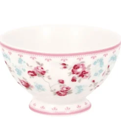 Greengate French Bowl Elsy weiß mittel