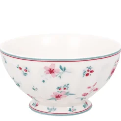 Greengate French Bowl Sila weiß groß