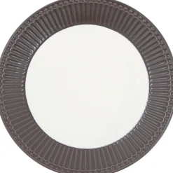 Greengate Frühstücksteller Alice dark chocolate