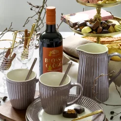 Greengate Frühstücksteller Alice dark chocolate