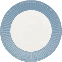 Greengate Frühstücksteller Alice himmelblau