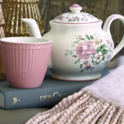 Greengate Latte Cup Alice dusty rose