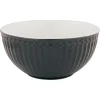 Greengate Müslischale Alice dunkelgrau