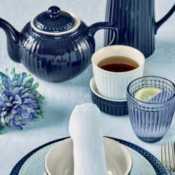 Greengate Teekanne Alice dunkelblau