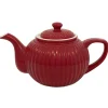 Greengate Teekanne Alice weinrot