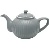 Greengate Teekanne Alice steingrau