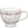 Greengate Teetasse Jalia weiß