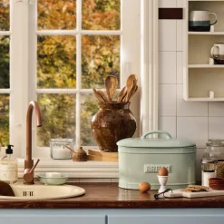 Ib Laursen Brotbox oval hellblau