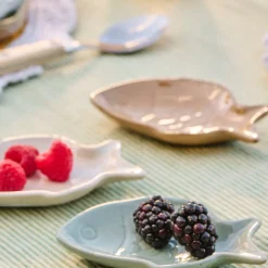 Ib Laursen Fisch Schale braun klein