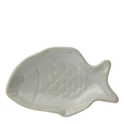 Ib Laursen Fisch Schale grau klein