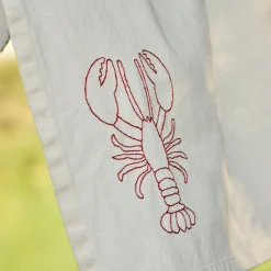 Ib Laursen Geschirrtuch Hummer cremefarben