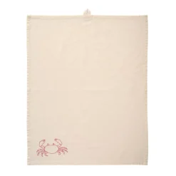 Ib Laursen Geschirrtuch Krabbe cremefarben