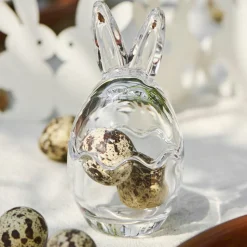 Ib Laursen Glas Osterei mit Hasenohren