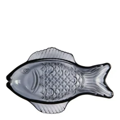 Ib Laursen Glasplatte Fisch klein