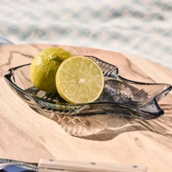 Ib Laursen Glasplatte Fisch klein