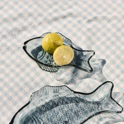 Ib Laursen Glasplatte Fisch klein