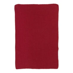 Ib Laursen Handtuch Mynte Strawberry gestrickt