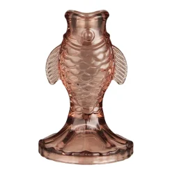 Ib Laursen Kerzenhalter Fisch kupferfarben