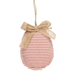 Ib Laursen Osterei zum Hängen rot