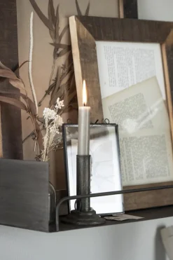 IB Laursen Stabkerzen Rustikal Sandfarben 6er-Set