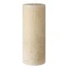 Ib Laursen Stumpenkerze rustikal naturfarben 25 cm