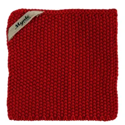 Ib Laursen Topflappen Mynte Strawberry gestrickt