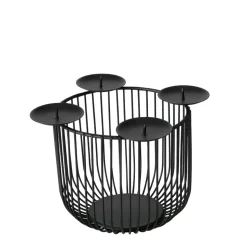 Kerzenleuchter Finja schwarz