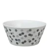 Krasilnikoff Bowl Konfetti Grau