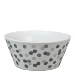 Krasilnikoff Bowl Konfetti Grau